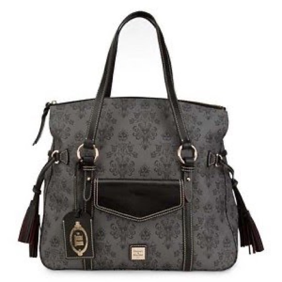 Dooney & Bourke Handbags - Disney Dooney - Haunted Mansion - Red Suede Int